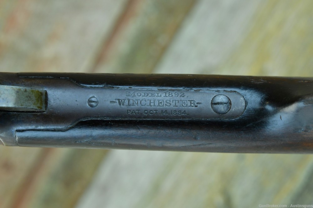 RARE, EARLY Winchester Model 1892 Rifle - 38 WCF - *TAKE DOWN*-img-8