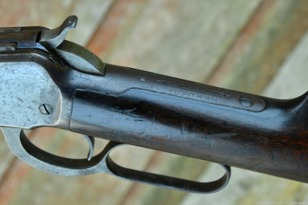 RARE, EARLY Winchester Model 1892 Rifle - 38 WCF - *TAKE DOWN*-img-51