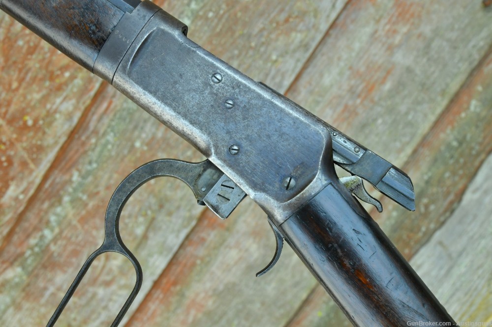 RARE, EARLY Winchester Model 1892 Rifle - 38 WCF - *TAKE DOWN*-img-42