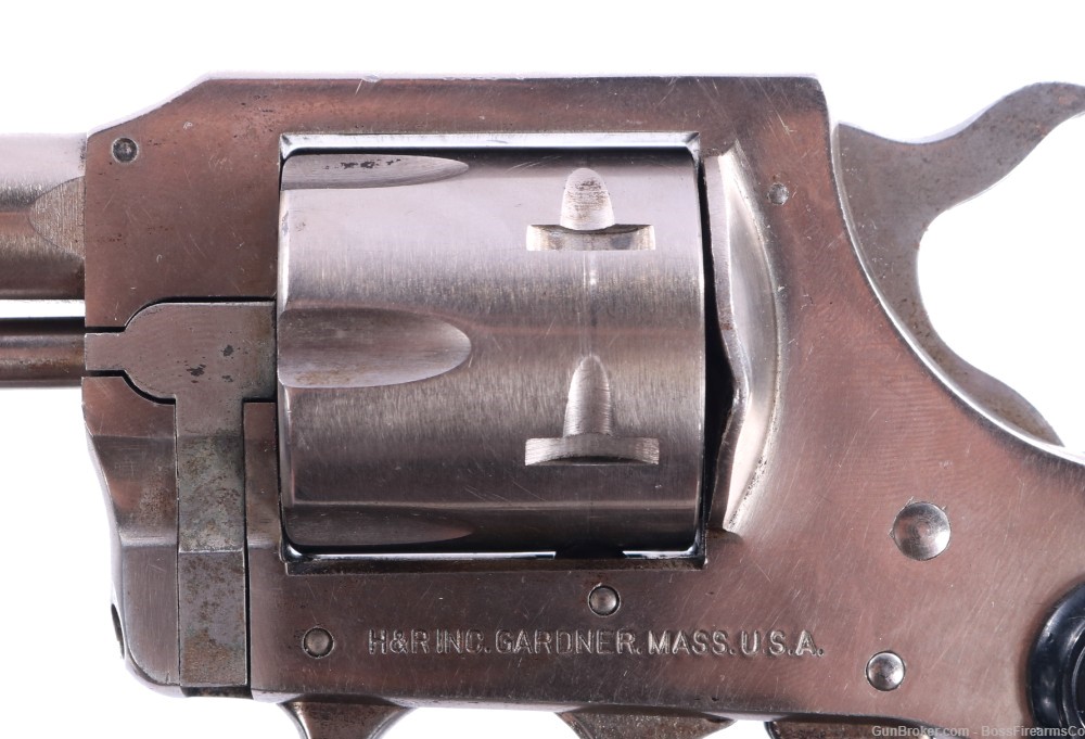 H&R Model 773 .32 S&W Revolver 4" Stainless- Used Gunsmith Special (JFM)-img-3