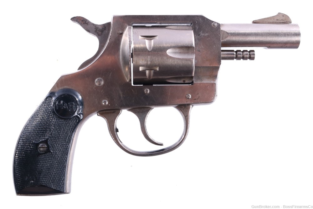 H&R Model 773 .32 S&W Revolver 4" Stainless- Used Gunsmith Special (JFM)-img-8