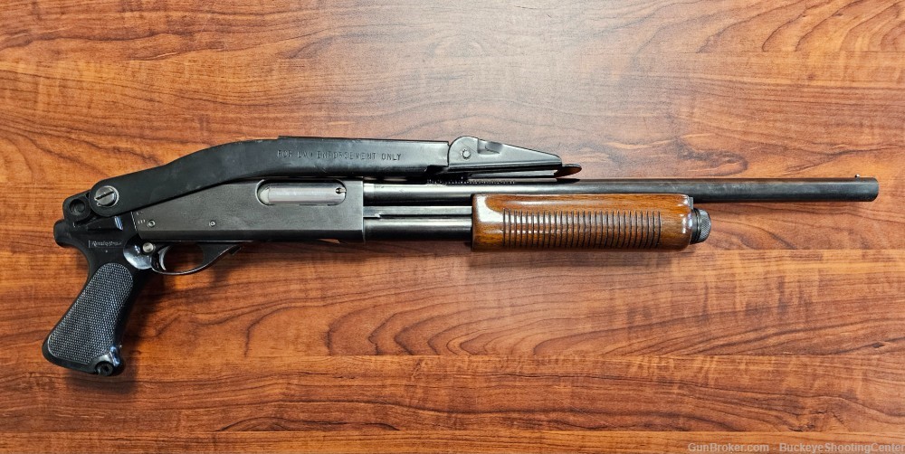 Remington 870 Wingmaster 12/18 *Riot LE* W/Factory Under-Folding Stock-img-11