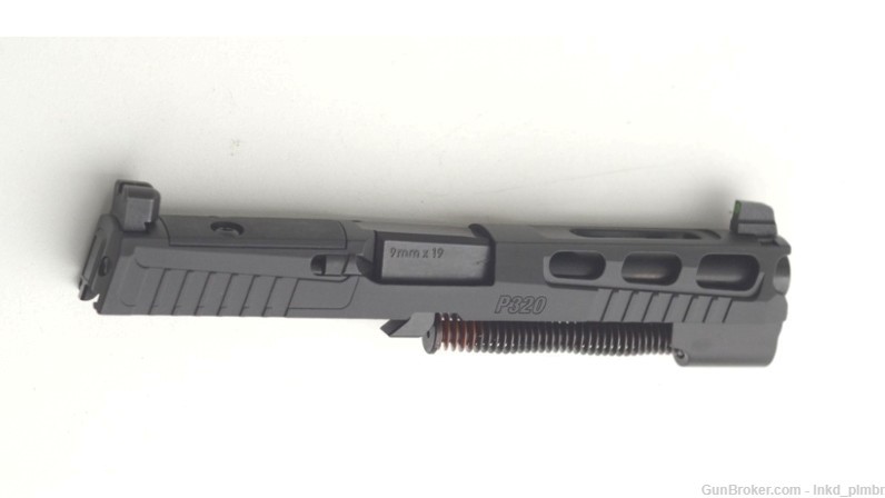 P320 Full size Pro Cut Slide assembly with barrel and recoil spring-img-1