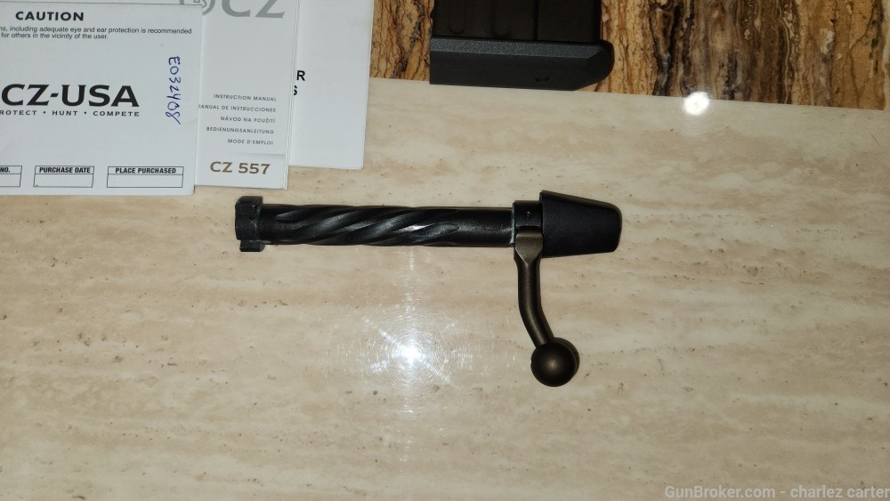 CZ 557 Custom Left Hand Bolt Action Rifle .308 Winchester 24" Barrel -img-11