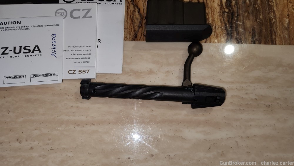 CZ 557 Custom Left Hand Bolt Action Rifle .308 Winchester 24" Barrel -img-12