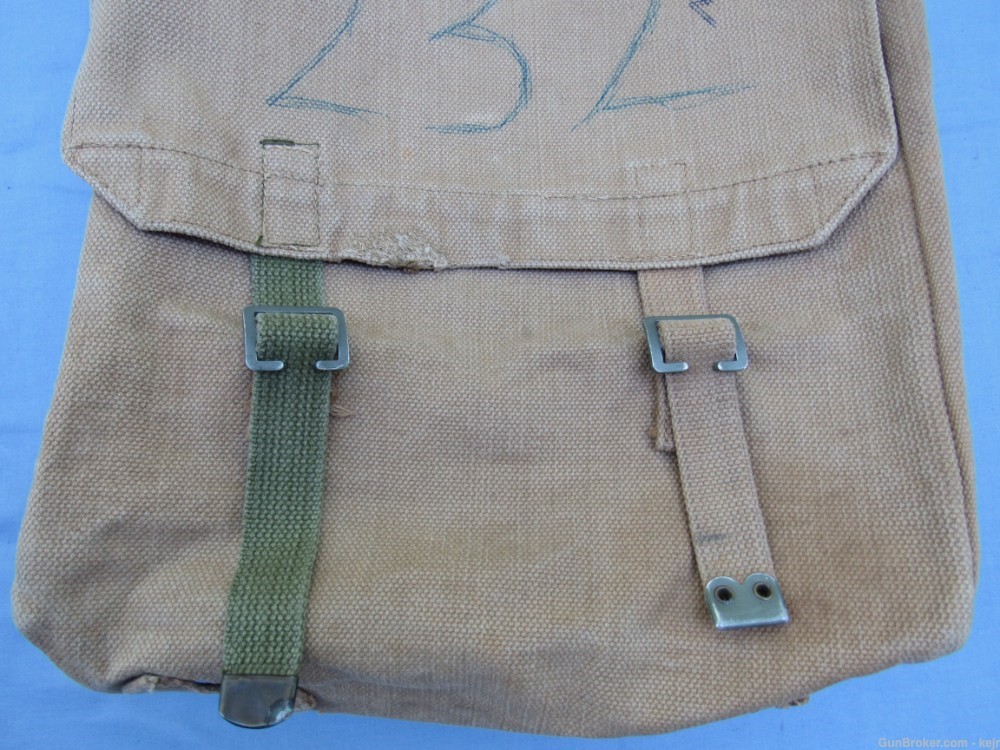 Danish Post WW2 M/45-50 Web Gear Set, with Large and Small Packs-img-53