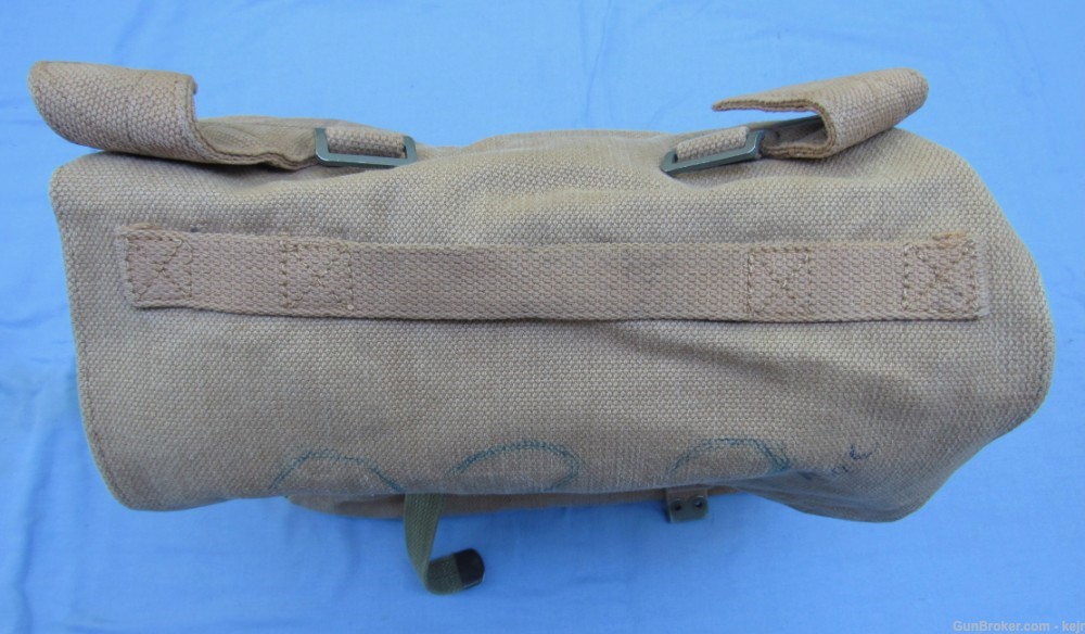 Danish Post WW2 M/45-50 Web Gear Set, with Large and Small Packs-img-47