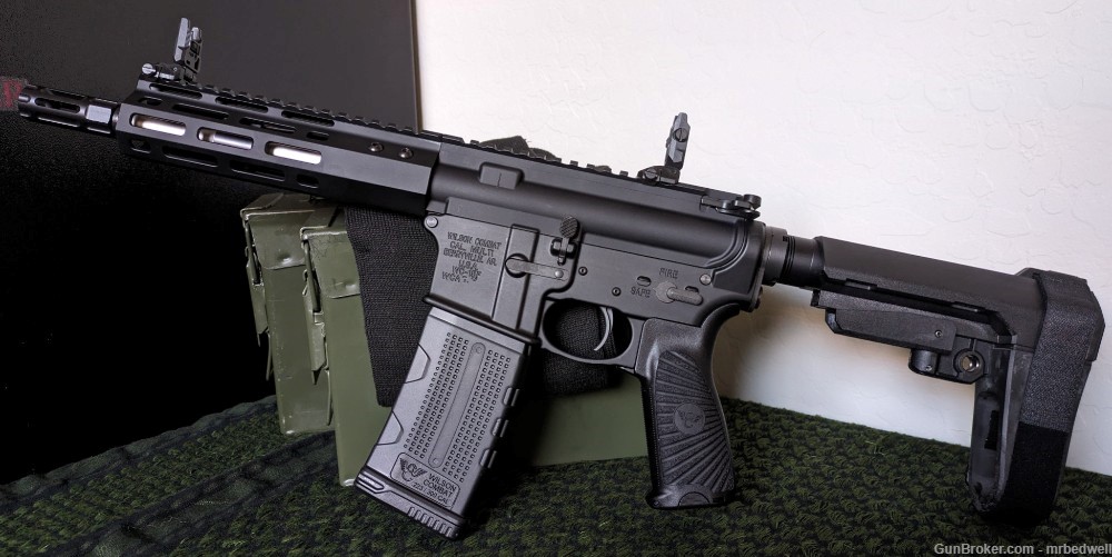 Wilson Combat 5.56 AR Pistol - SBA 3 Brace - Bedwell Ballistics LLC Build-img-1