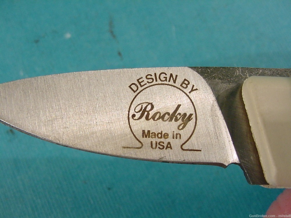 Rocky Enterprises California Lock Back Knife New in Box Pebble / Black-img-4
