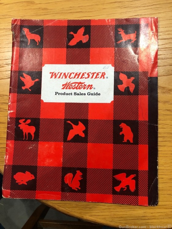Original 1962 Winchester Western Dealers Product Sales Guide Catalog-img-0