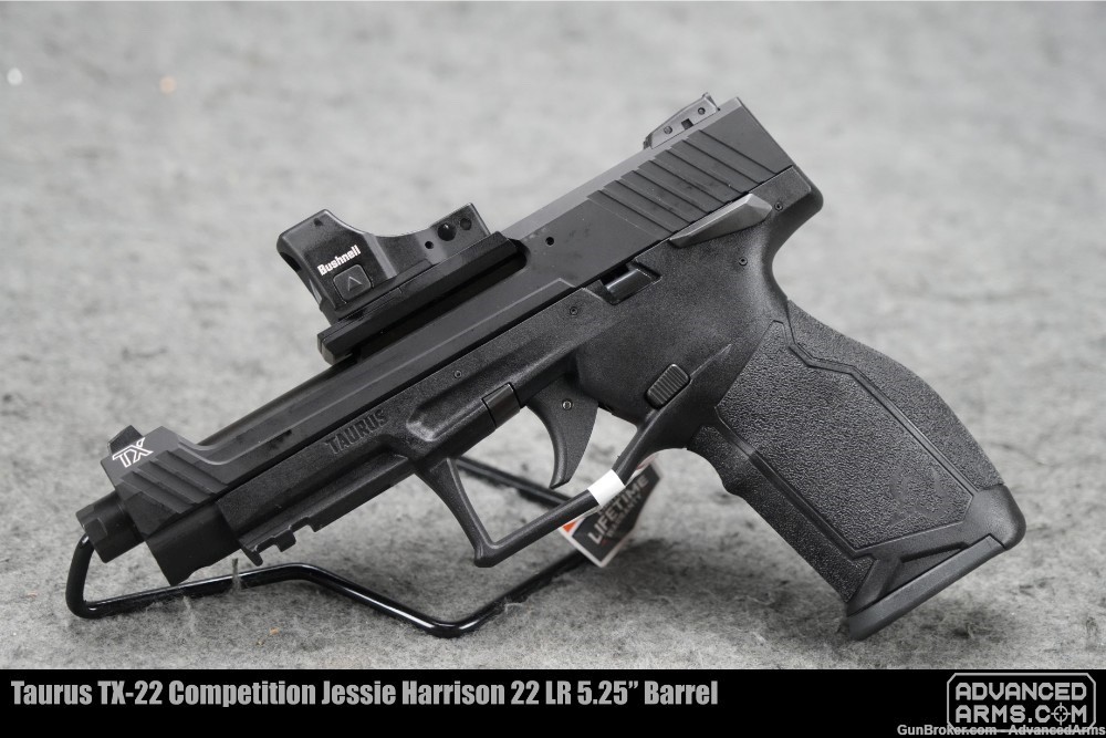 Taurus TX-22 Competition Jessie Harrison 22 LR 5.25” Barrel-img-1