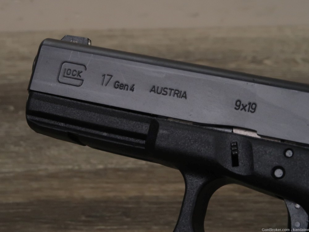 Glock Model 17 Gen 4 9mm 4-1/2" Exta Mag-img-11