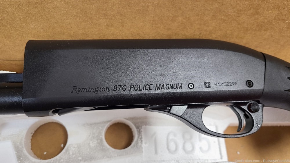 *LE ONLY* Remington Model 870 Police Magnum 12 GA. XS Sights. NEW For 2023!-img-8