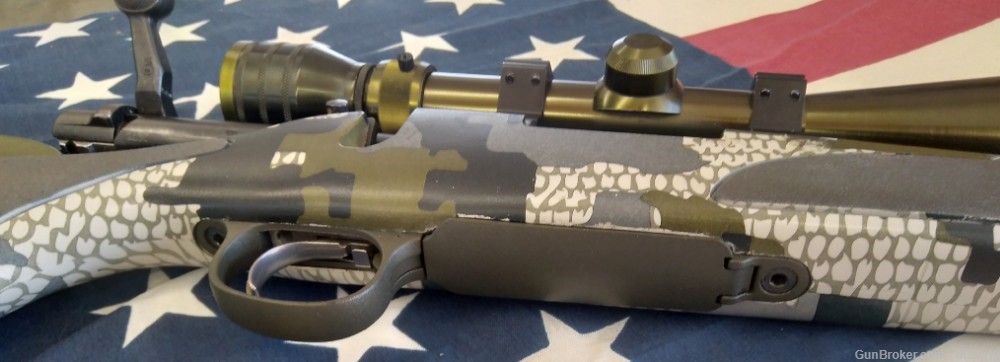 Remington 700 BDL W/Hi-Lux M-40 sniper scope in 7MM08-img-3