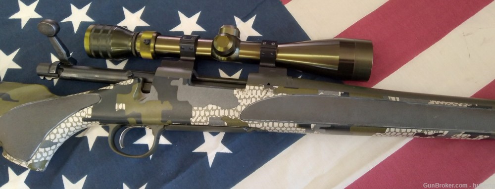 Remington 700 BDL W/Hi-Lux M-40 sniper scope in 7MM08-img-2