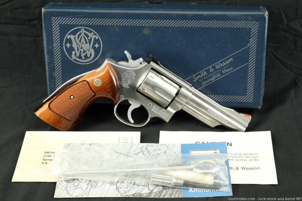 Smith & Wesson  Model 66 No Dash .357 Mag 4”Double Action Revolver, 1975-img-2
