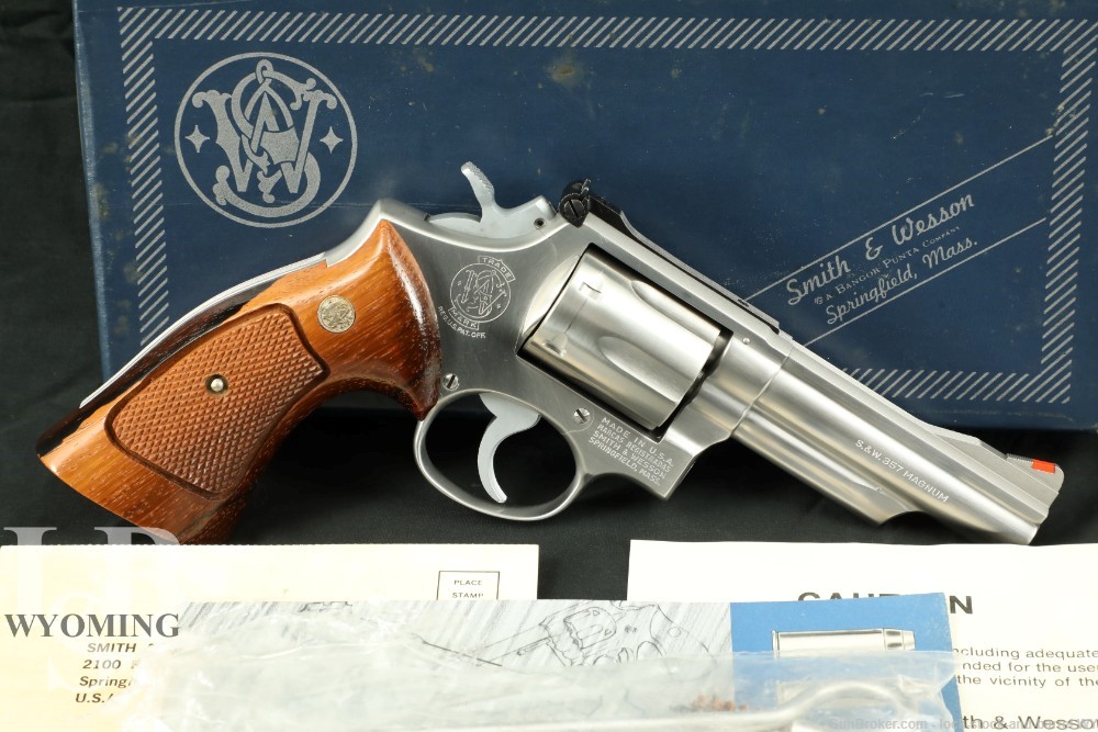 Smith & Wesson  Model 66 No Dash .357 Mag 4”Double Action Revolver, 1975-img-0