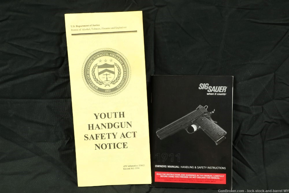 Sig Sauer Model 1911 Ultra Compact 9mm 3.3” Semi Auto Pistol MFD 2015-img-26