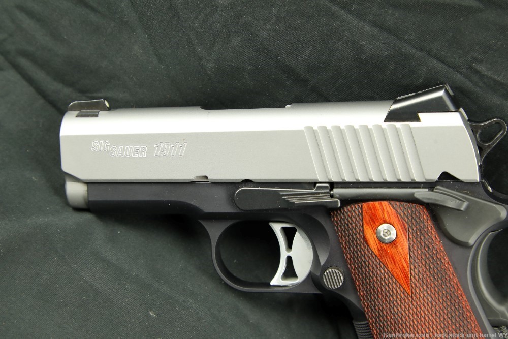 Sig Sauer Model 1911 Ultra Compact 9mm 3.3” Semi Auto Pistol MFD 2015-img-5