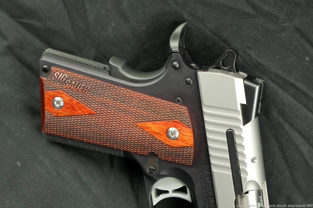 Sig Sauer Model 1911 Ultra Compact 9mm 3.3” Semi Auto Pistol MFD 2015-img-2