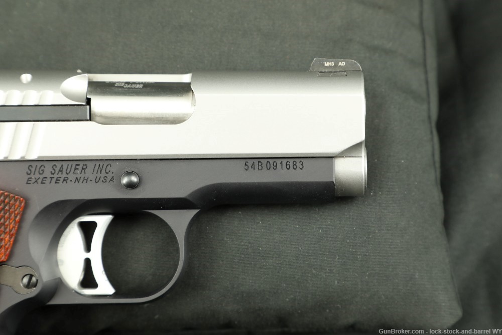 Sig Sauer Model 1911 Ultra Compact 9mm 3.3” Semi Auto Pistol MFD 2015-img-16