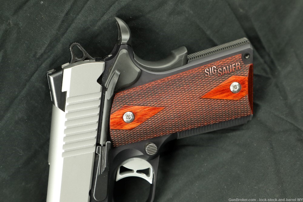 Sig Sauer Model 1911 Ultra Compact 9mm 3.3” Semi Auto Pistol MFD 2015-img-6