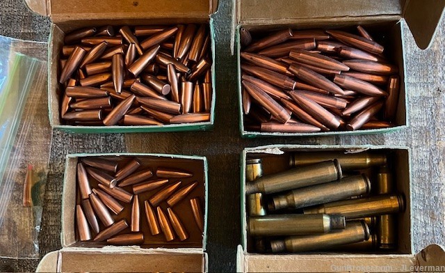 Large Lot of 682 Total Bullets 6mm - 6.5mm - 7mm & 270 Premium Bullets -img-4