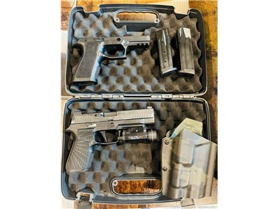 Sig Sauer P320 9mm w/Stream light, Wilson Combat Lower, and more
