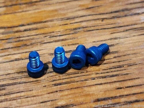 L3harris Aptial AN/PEQ15 Blue Socket Head Screws, 5 quantity-img-0
