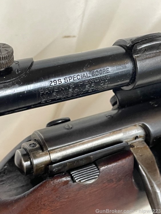 Savage Model 23D .22 Hornet with period correct Weaver 29S scope C&R OK-img-31