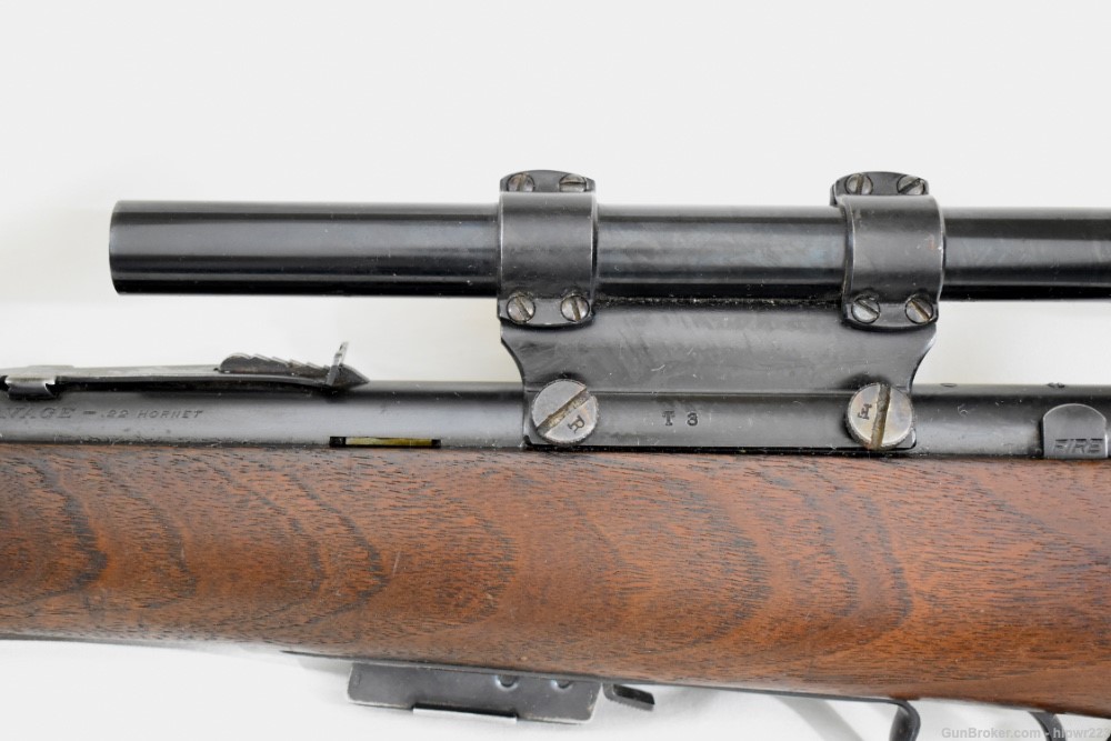 Savage Model 23D .22 Hornet with period correct Weaver 29S scope C&R OK-img-26