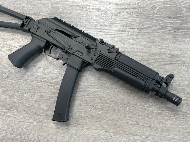 Kalashnikov USA KP-9 9mm AK-47 9.25" w/Side Folding Brace *NR* PENNY-img-3