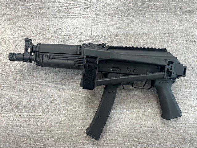 Kalashnikov USA KP-9 9mm AK-47 9.25" w/Side Folding Brace *NR* PENNY-img-5