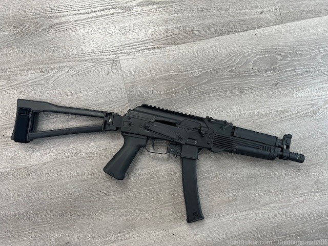 Kalashnikov USA KP-9 9mm AK-47 9.25" w/Side Folding Brace *NR* PENNY-img-9