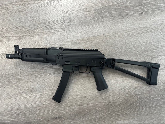 Kalashnikov USA KP-9 9mm AK-47 9.25" w/Side Folding Brace *NR* PENNY-img-4