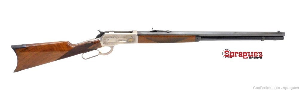Browning 1886 45-70 High Grade Lever Rifle 26" Octagonal 1 of 3000 Box-img-0