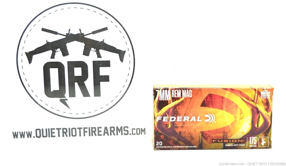 Federal Fusion 175gr SP 7MM Rem Mag 20rd Box-img-0