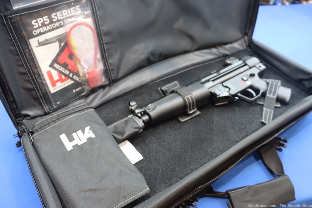 Heckler & Koch H&K Model HK SP5 Pistol 9MM Threaded 30RD Germany SP5 NEW-img-26