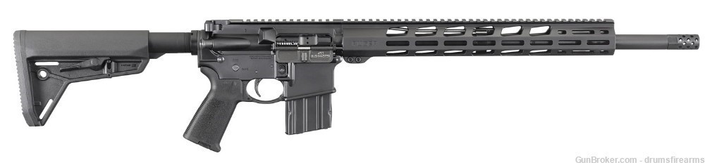 Ruger 8522 AR-556 MPR Semi-Auto Rifle, 450 Bushmaster, 18.63" BBL 5+1-img-1
