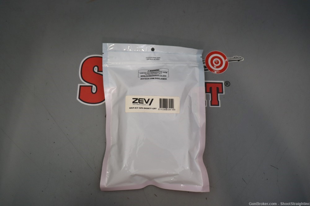 Zev Technologies OZ9 Shorty Grip Kit (Gray)-img-2