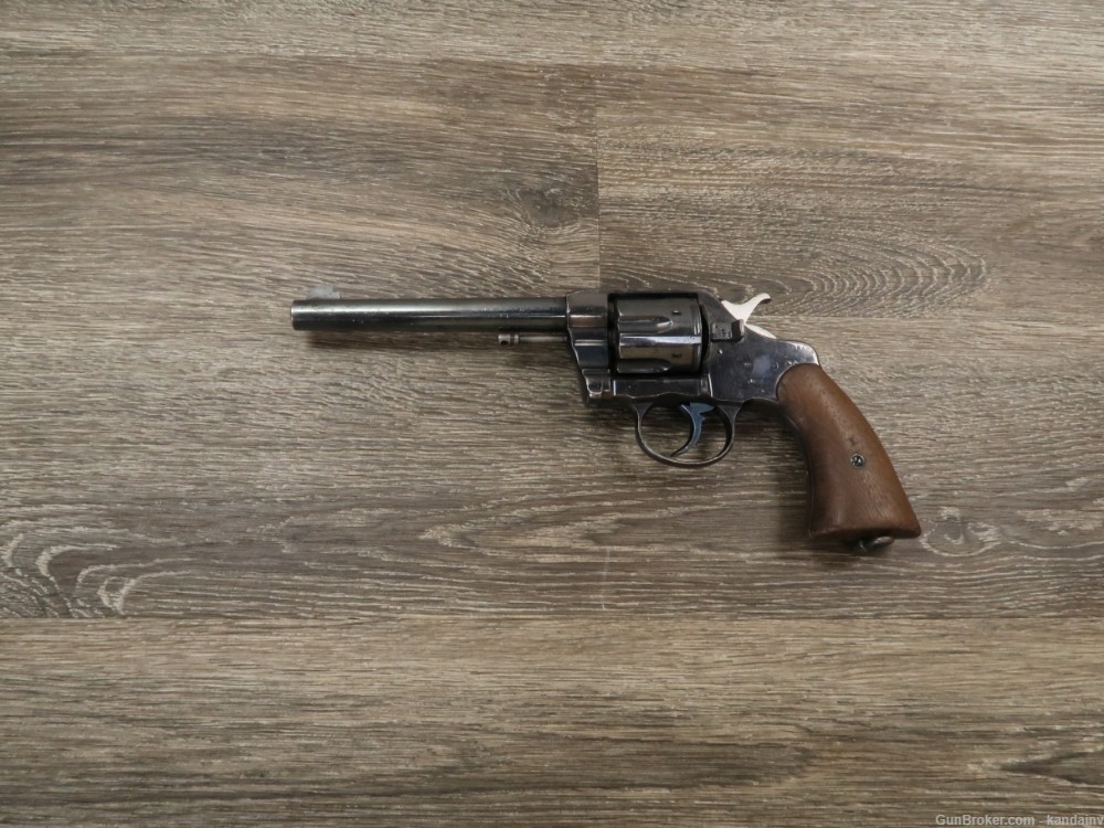 Colt Model 1901 .38 Double Action Revolver .38 Colt RAC LEB Marked-img-1