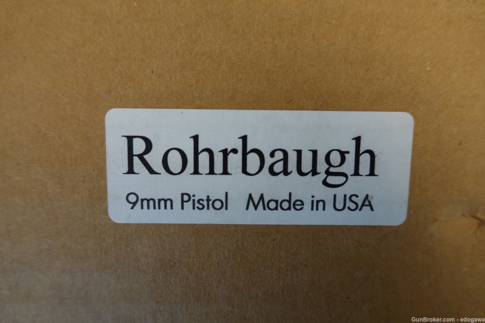 Rohrbaugh R9S 9mm 2.9" barrel NEW IN BOX • Carefully compare serial #s !-img-11