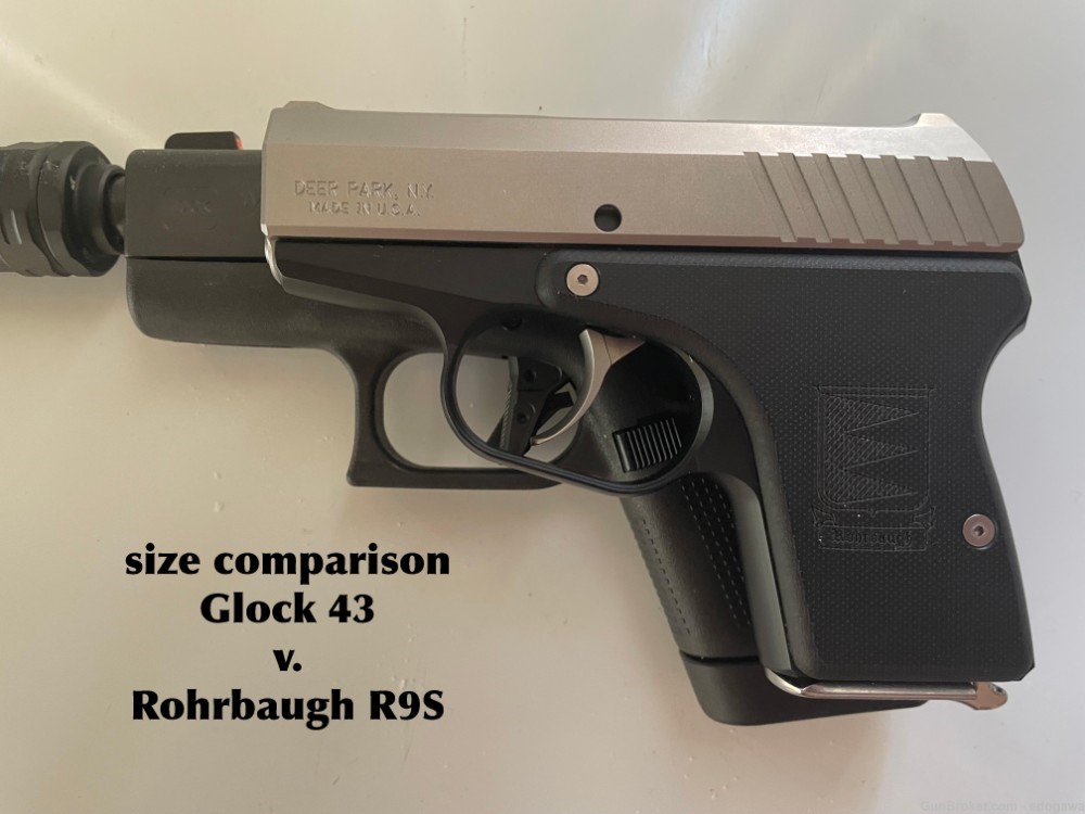 Rohrbaugh R9S 9mm 2.9" barrel NEW IN BOX • Carefully compare serial #s !-img-13