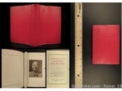First Edition copy of Mao's Little Red Book by Peking