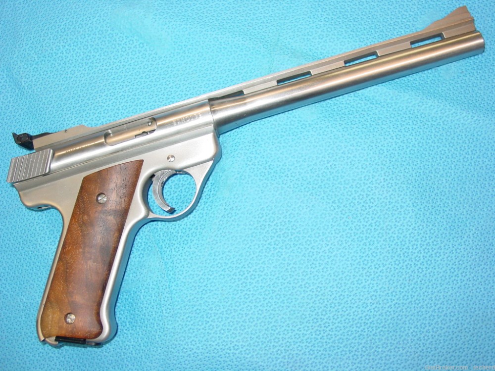 Very Rare AMT Baby AutoMag .22LR Semi-automatic Pistol-img-0