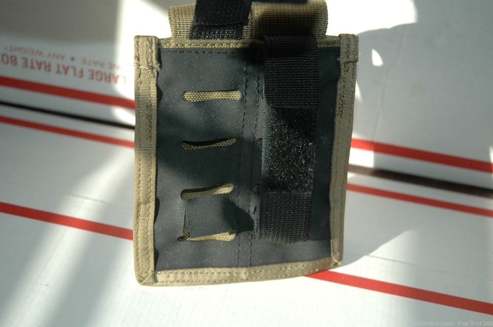 3 Blackwater Gear Double Magazine Pouch 9mm .40 .357 Sig Khaki Green MOLLE -img-8