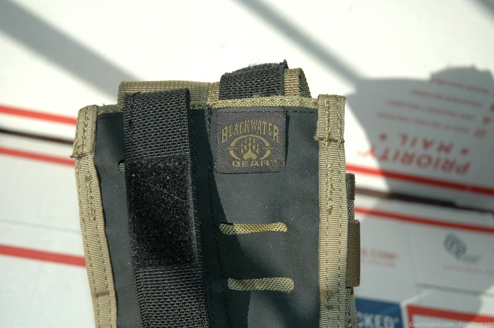 3 Blackwater Gear Double Magazine Pouch 9mm .40 .357 Sig Khaki Green MOLLE -img-7