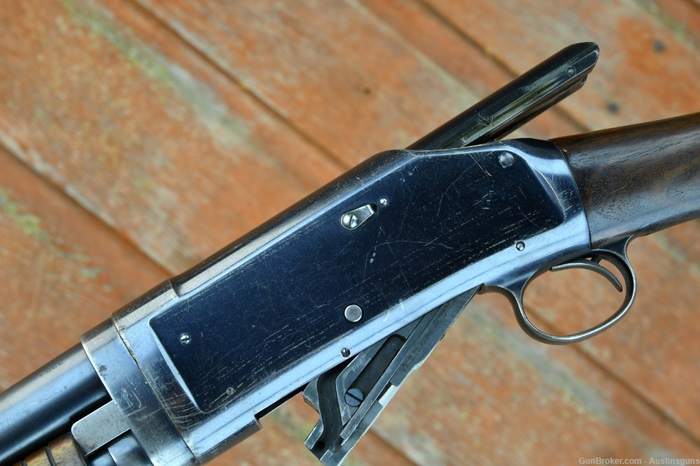 EARLY Winchester Model 1897 Shotgun - 12 GA -*NICE ORIG. BLUE!*-img-46