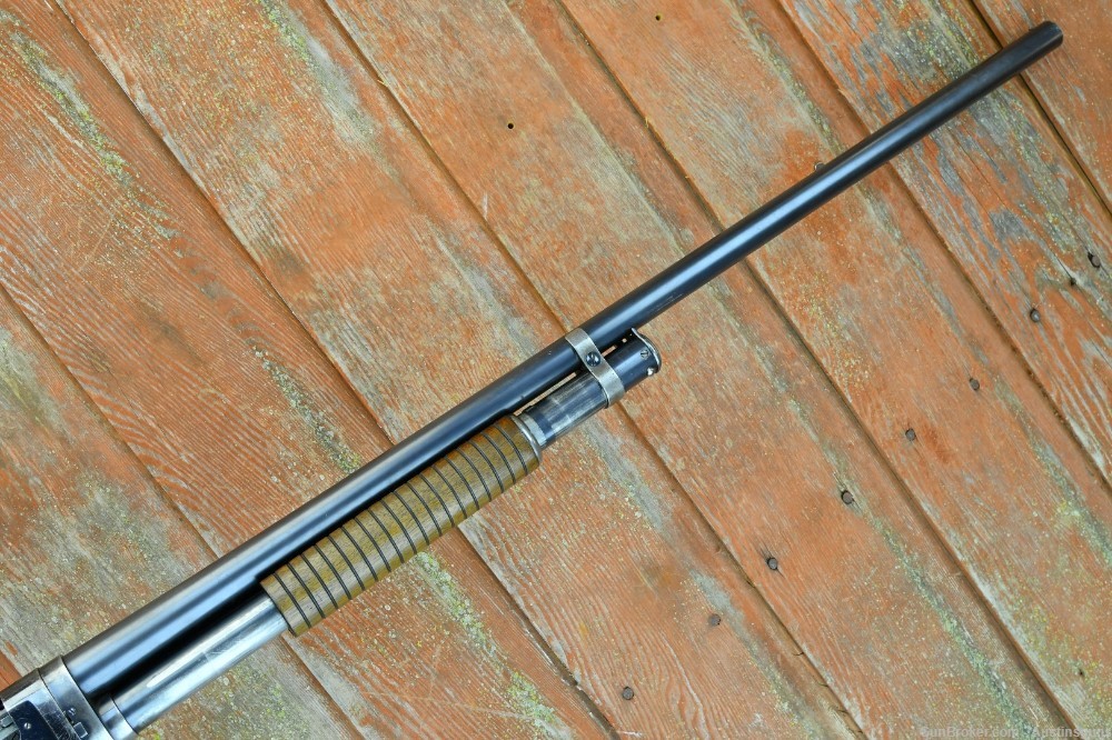 EARLY Winchester Model 1897 Shotgun - 12 GA -*NICE ORIG. BLUE!*-img-14