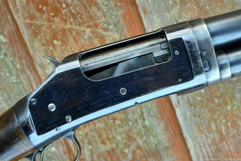 EARLY Winchester Model 1897 Shotgun - 12 GA -*NICE ORIG. BLUE!*-img-16